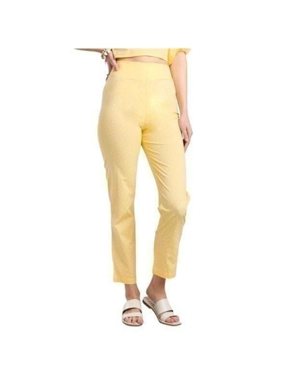 New! Billabong x The Salty Blonde Yellow Pants Sz 27